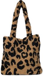 styleBREAKER Schultertasche Teddyfell Beuteltasche Leo (1-tlg) günstig online kaufen