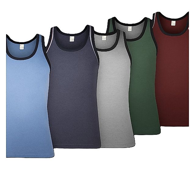 The Bakis Unterhemd bunte Unterhemden, 5er Sparset, verschiedene Farben, Ar günstig online kaufen