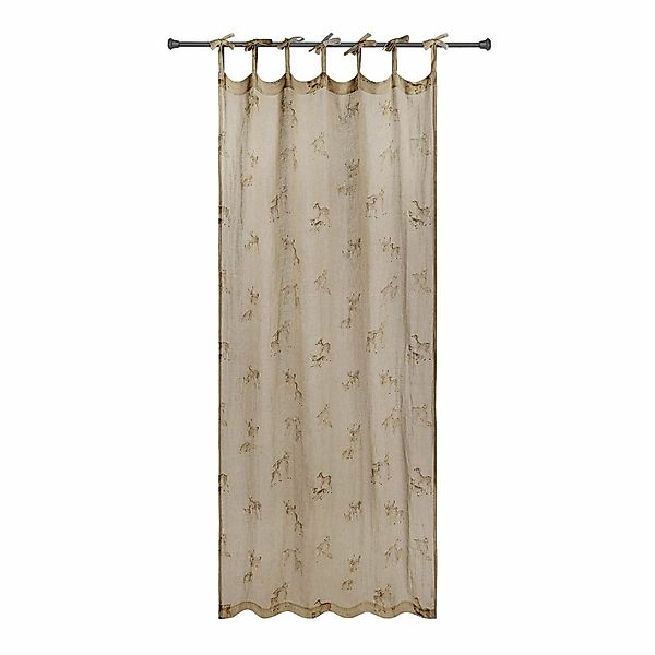 Mirabeau Vorhang Gardine Irélise creme/braun günstig online kaufen