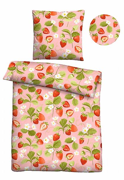 Castell - Markenbettwäsche Bettwäsche "0400908" 2 Stk. tlg. hautsympathisch günstig online kaufen