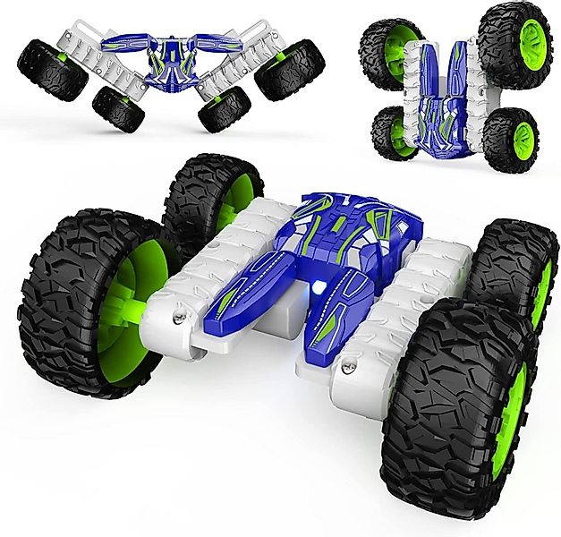 Diyarts RC-Auto (LED Lichter Wiederaufladbar Doppelseitig), Kleines 4WD RC günstig online kaufen