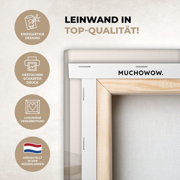 OneMillionCanvasses® Leinwandbild Wilde Tiere - Safari günstig online kaufen
