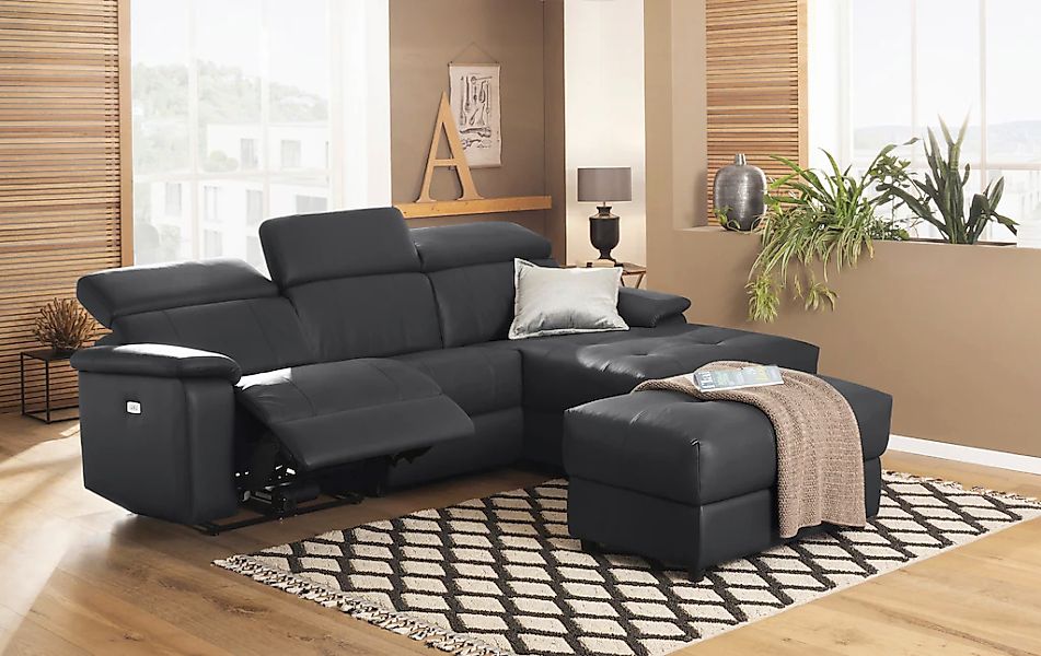 Home affaire "Binado, L-Form," mit manueller oder elektrischer Relaxfunktio günstig online kaufen