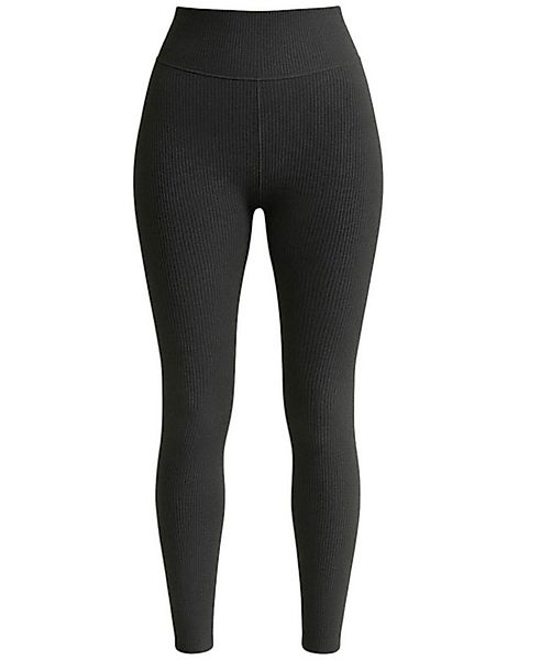 fashionshowcase Leggings Gerippte Leggings mit Fleecefutter High-Waist Flee günstig online kaufen