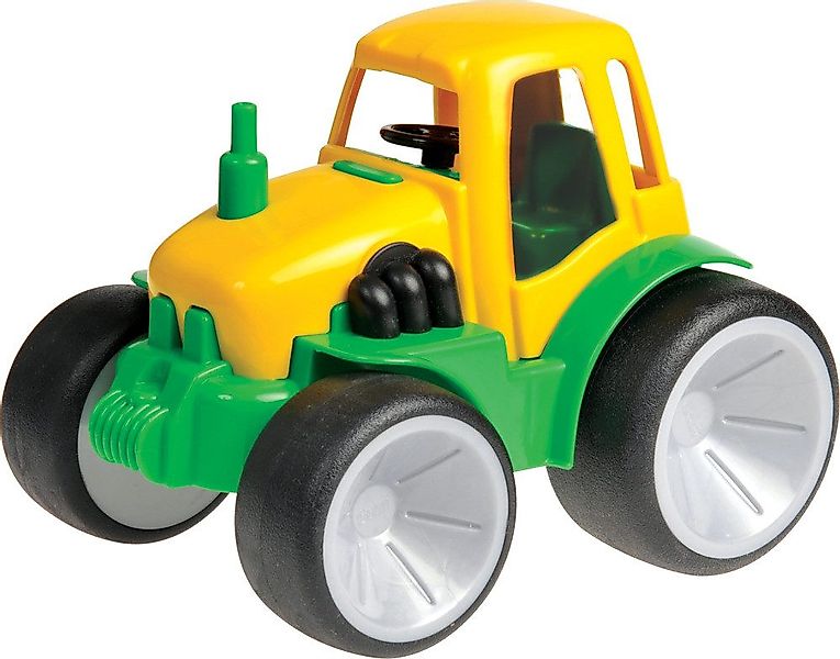 GOWI Spielzeug-Traktor Traktor gelb/grün 14cm günstig online kaufen