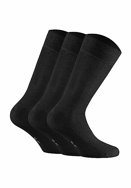 Rohner Socks Kurzsocken "Socken Cotton 3er Pack 3er Pack" günstig online kaufen