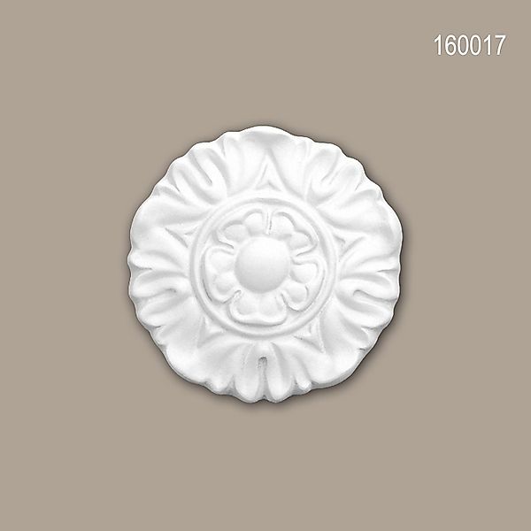Profhome Wanddekoobjekt 160017 Rosette dekoratives Element günstig online kaufen