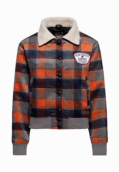 QueenKerosin Winterjacke Heartbreak Garage (1-St) mit günstig online kaufen