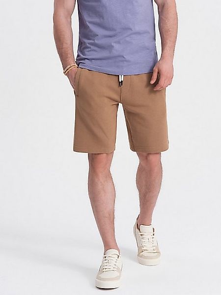 OMBRE Sweatshorts Herrenshorts aus Strick mit Kordelzug in der Taille und T günstig online kaufen