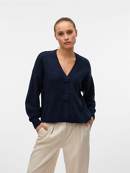 Vero Moda Strickjacke VMCECILY LS V-NECK günstig online kaufen