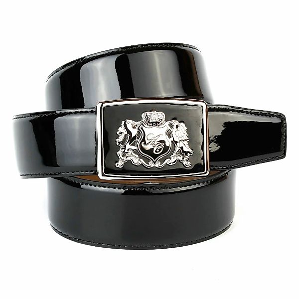 Anthoni Crown Ledergürtel, mit Anthoni Crown Wappen günstig online kaufen