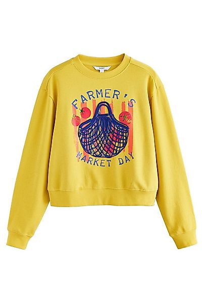 Next Sweater Sweatshirt mit Rundhalsausschnitt, Bauernmarkt (1-tlg) günstig online kaufen