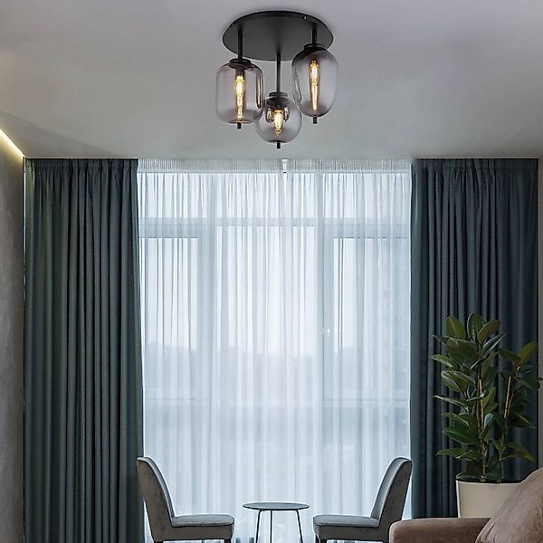 GLOBO LIGHTING Deckenleuchte Deckenleuchte Wohnzimmer Deckenlampe günstig online kaufen