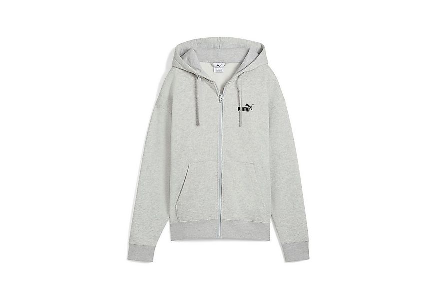 PUMA Kapuzensweatshirt ESS SMALL NO. 1 LOGO COMFORT FULL-ZIP HOODIE FL mit günstig online kaufen