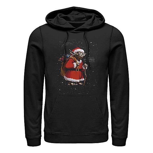 Star Wars - Yoda Stars Night - Weihnachten - Unisex Hoodie günstig online kaufen