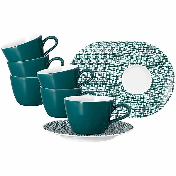 Seltmann Weiden Tasse "Kaffeetassen mit Untertassen Life Fashion 240 ml 6er günstig online kaufen