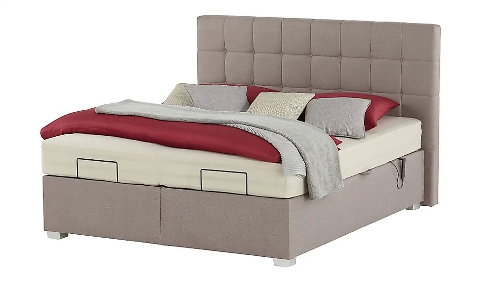vanDoorn Motor-Boxspringbett mit Bettkasten Ohio ¦ beige ¦ Maße (cm): B: 19 günstig online kaufen