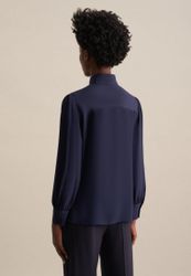 seidensticker Hemdbluse "Schwarze Rose" Langarm Kragen Uni günstig online kaufen