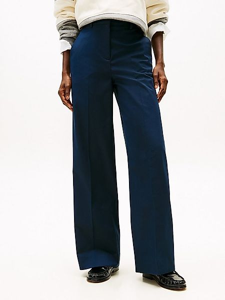 Tommy Hilfiger Anzughose COTTON WIDE LEG PANT günstig online kaufen