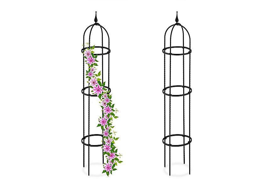 relaxdays Rankhilfe 130 cm 2er Set günstig online kaufen