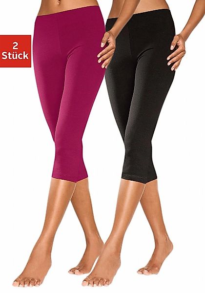 Vivance active Caprileggings mit Gummibund, Loungewear günstig online kaufen