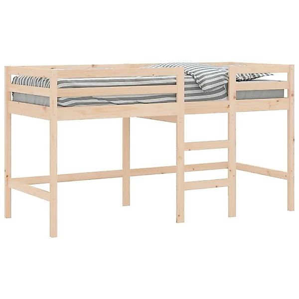vidaXL Kinderhochbett mit Leiter 90x190 cm Massivholz Kiefer 835892 günstig online kaufen