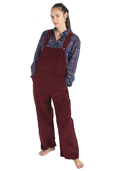 Guru-Shop Relaxhose Cord-Latzhose, Boho Hose, Jumpsuit, günstig online kaufen