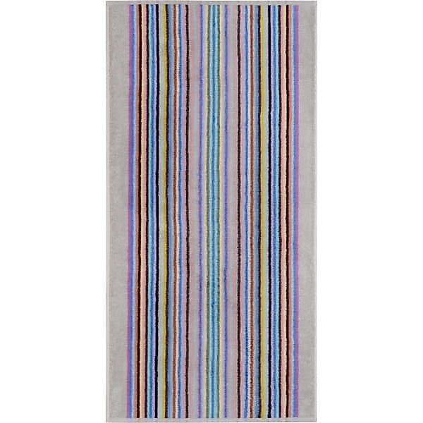 Cawö Handtücher Remake Streifen 2022 - Farbe: platin-multicolor - 19 - Dusc günstig online kaufen