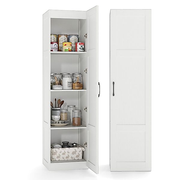 COSTWAY Vorratsschrank Hochschrank schmal, Bodenschrank mit günstig online kaufen