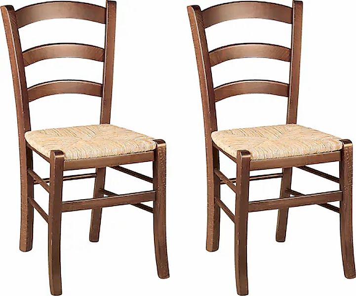 Home affaire Esszimmerstuhl »Super Paesana«, (Set), 2 St., aus Massivholz B günstig online kaufen