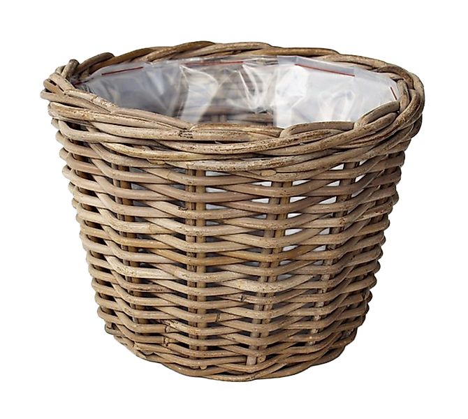 Van der Leeden Pflanzkübel Pflanzkorb Rattan günstig online kaufen