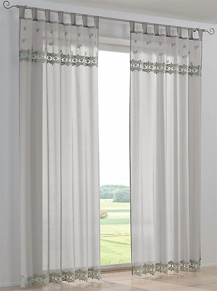 heine home Gardine Schlaufen 1 Stk. tlg. günstig online kaufen