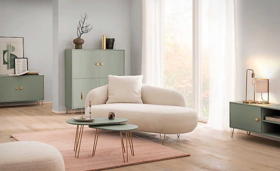 LOOKS by Wolfgang Joop TV-Board "Looks Organic" Mit hochwertigen Metallbesc günstig online kaufen