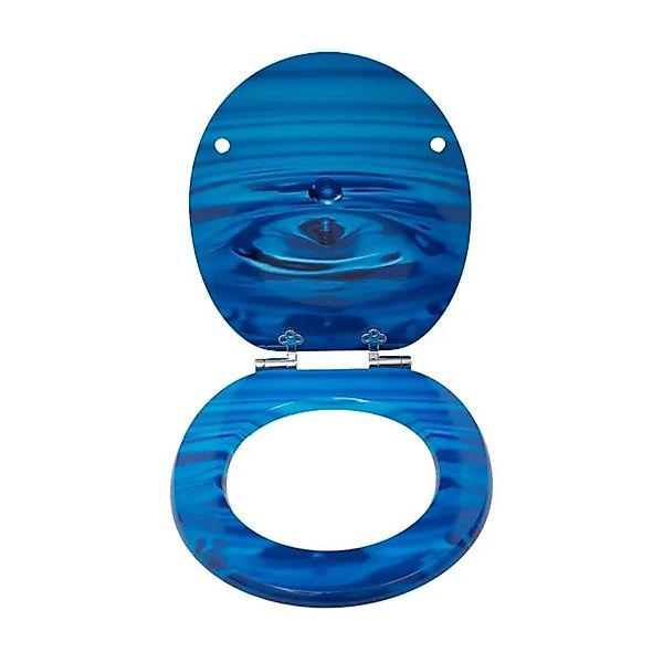 SINOBATH WC Sitz Mit Absenkautomatik MDF Holzkern H114 günstig online kaufen