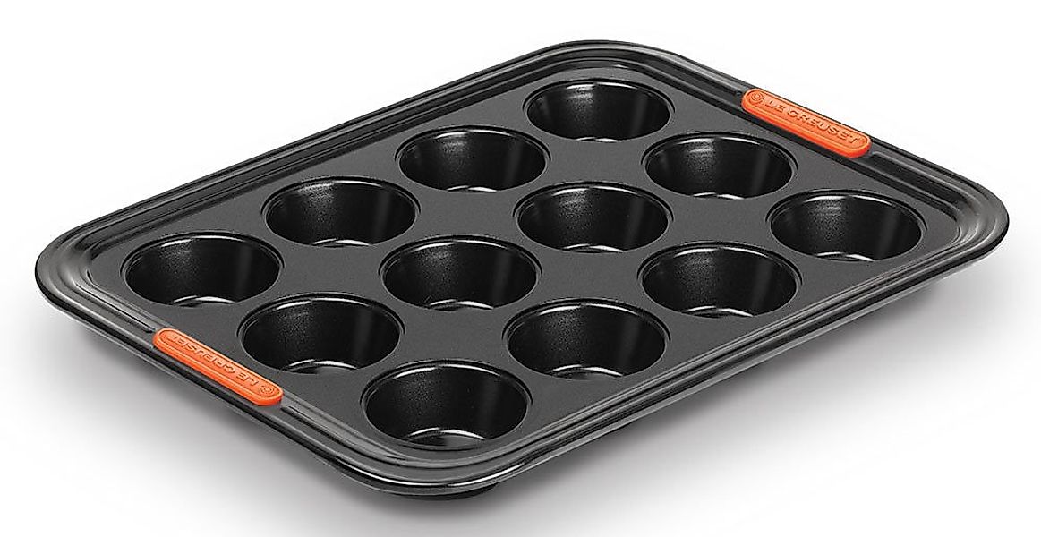 Le Creuset Muffinform 12er Antihaft-Backform günstig online kaufen