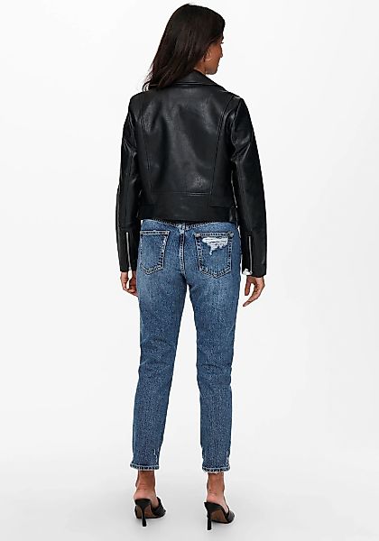 ONLY Lederimitatjacke "ONLVERA FAUX LEATHER BIKER CC OTW", mit Biker Detail günstig online kaufen