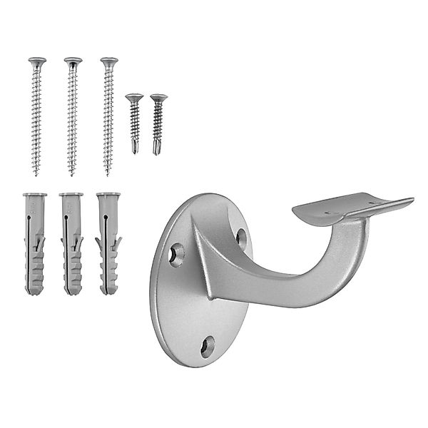 SOTECH Handlaufhalter COMPACT Silber Höhe 68 mm Ausladung 65 mm für Handläu günstig online kaufen