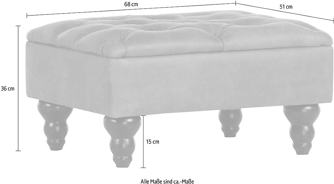 Gutmann Factory Hocker Amazonas, in Chesterfield günstig online kaufen