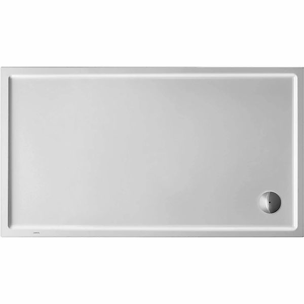 Duravit Duschwanne Starck Slimline 160 cm x 90 cm x 6 cm Rechteck Weiß günstig online kaufen