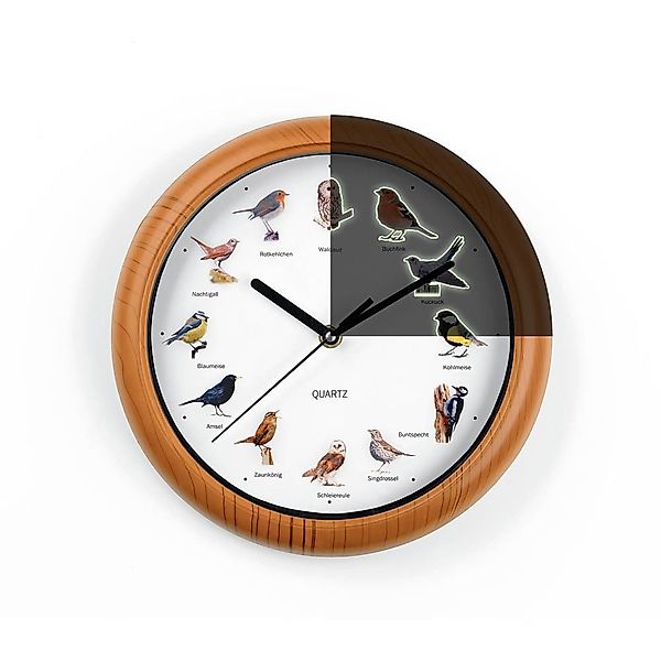 MAXXMEE Wanduhr MAXXMEE Wanduhr mit Vogelstimmen günstig online kaufen
