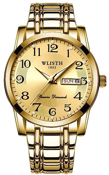 Forrlite Quarzuhr Quarzuhr, Multifunktionsuhr Armbanduhr Herrenuhr, (Edelst günstig online kaufen