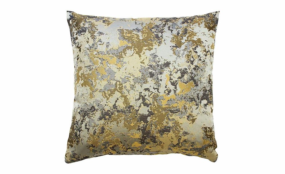 HOME Wohnideen Kissenhülle   ¦ gold ¦ Maße (cm): B: 50 H: 50 Dekokissen & D günstig online kaufen