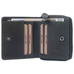 Benthill Geldbörse Klein Echt Leder RFID günstig online kaufen
