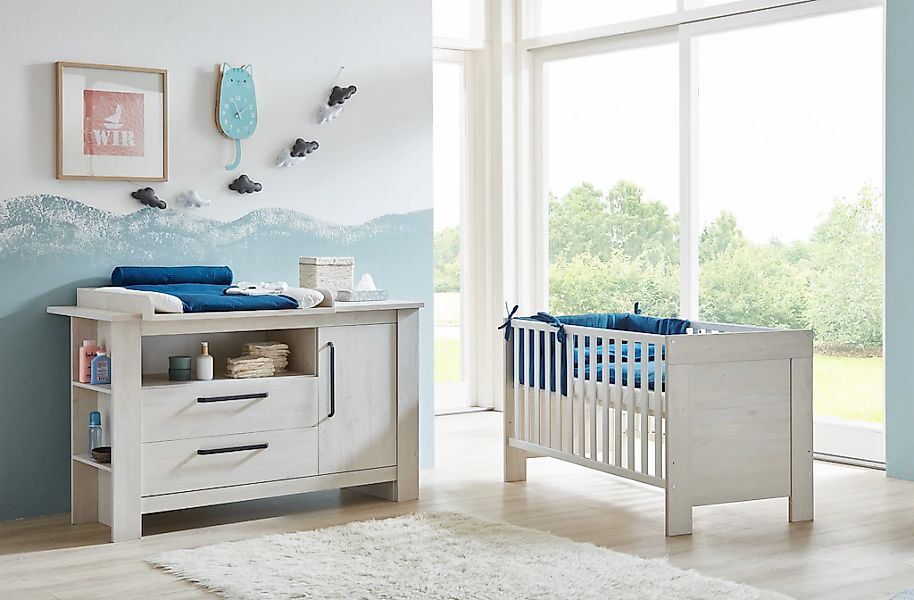 arthur berndt Babymöbel-Set "Til" Spar-Set, Kinderbett, Wickelkommode, 2 St günstig online kaufen