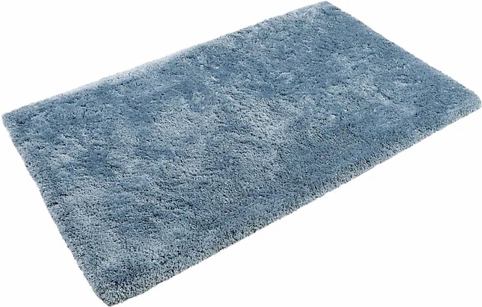 Homie Living Badematte "Porto Azzurro" Höhe 30 mm rutschhemmend beschichtet günstig online kaufen