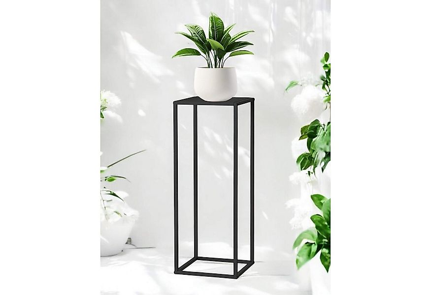 DanDiBo Blumenhocker Metall Schwarz Eckig 96587 Pflanzenständer Hoch Beiste günstig online kaufen