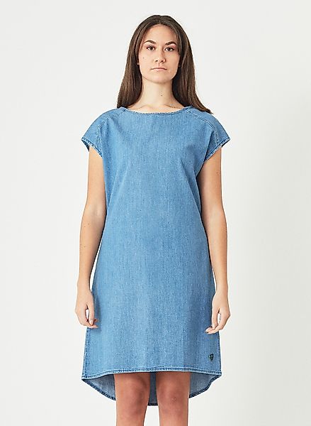 Dina - Denim Jeans Kleid Aus Recyceltem Denim günstig online kaufen