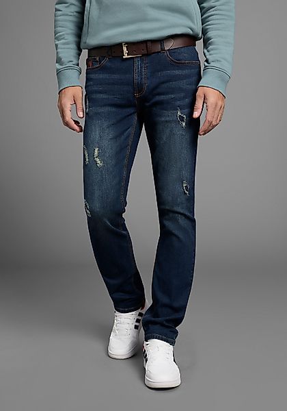 Bruno Banani Straight-Jeans Hutch gerade Beinform, günstig online kaufen