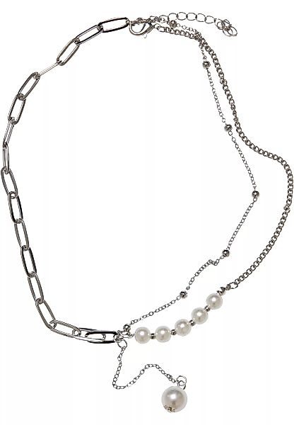 URBAN CLASSICS Schmuckset "Accessoires Jupiter Pearl Various Chain Necklace günstig online kaufen