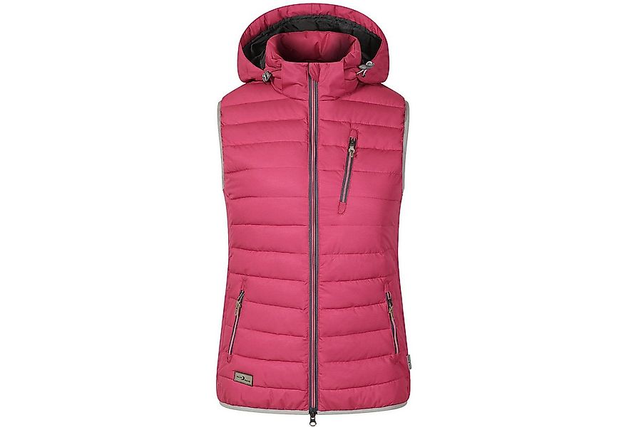 Blue Wave Steppweste Damen Weste Ina Daunen-Optik - Gesteppte Kapuzenweste günstig online kaufen